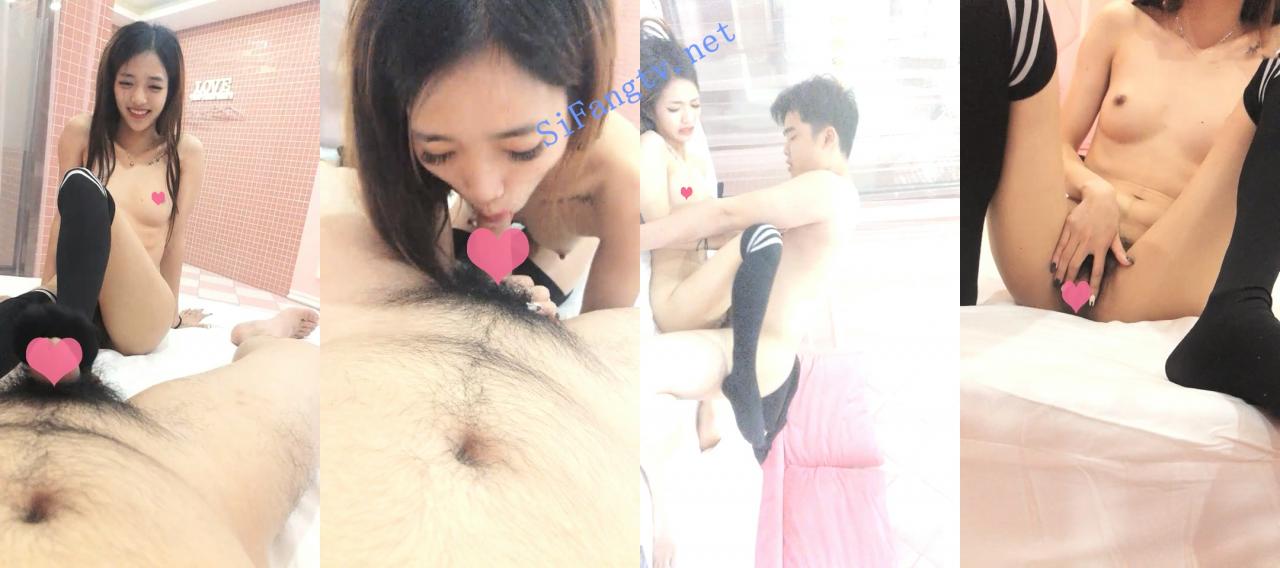 清纯小美女 小凌约男人 遭猥琐胖哥无套内射猪供白菜 图 02