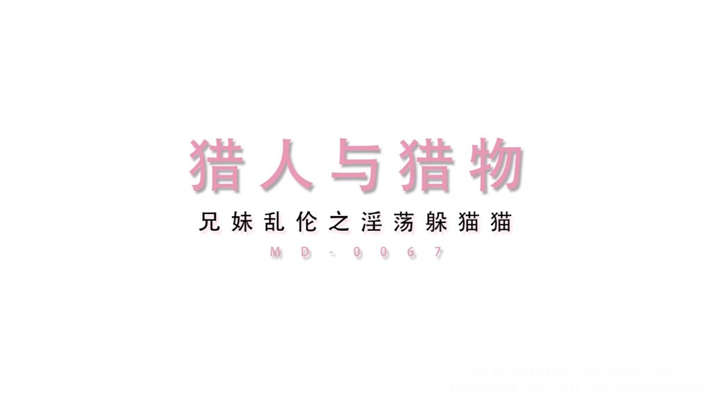 【麻豆传媒】MD0067 猎人与猎物 兄妹乱伦之淫荡躲猫猫【1V】