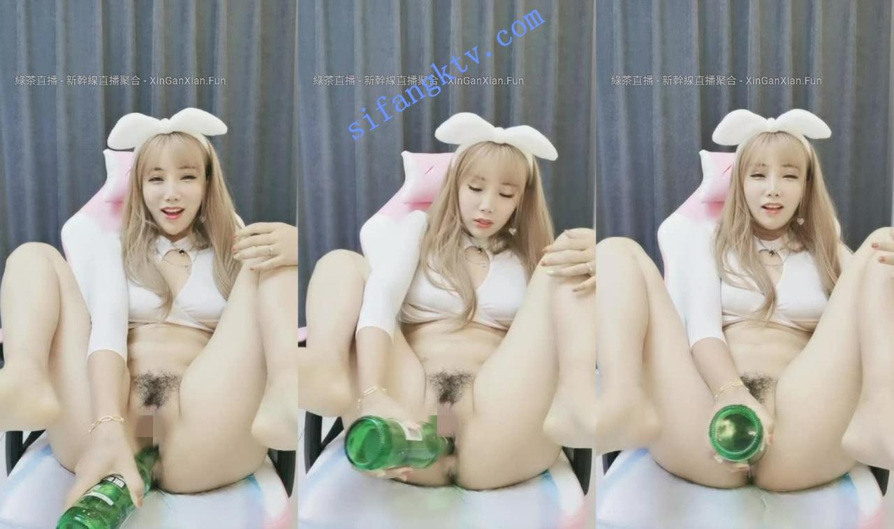 高射炮持续喷水女王【尤物敏儿】刮毛 逼逼抽6根烟+啤酒瓶 图09