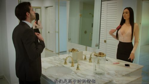 刚结婚的高挑性感小娇妻 老公不能满足 找猛男抱起白嫩大长腿狠操 图01