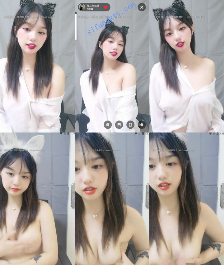 【零三年妹妹】可爱的狐狸耳朵小美女露出刚刚发育的咪咪【1.41GB】