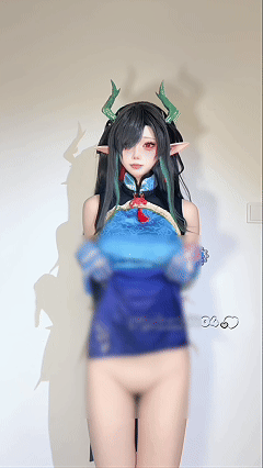 推特超高颜值萝莉顶级COS 希尔薇6月最新 夕 染尘烟 儿童节喵 图 11