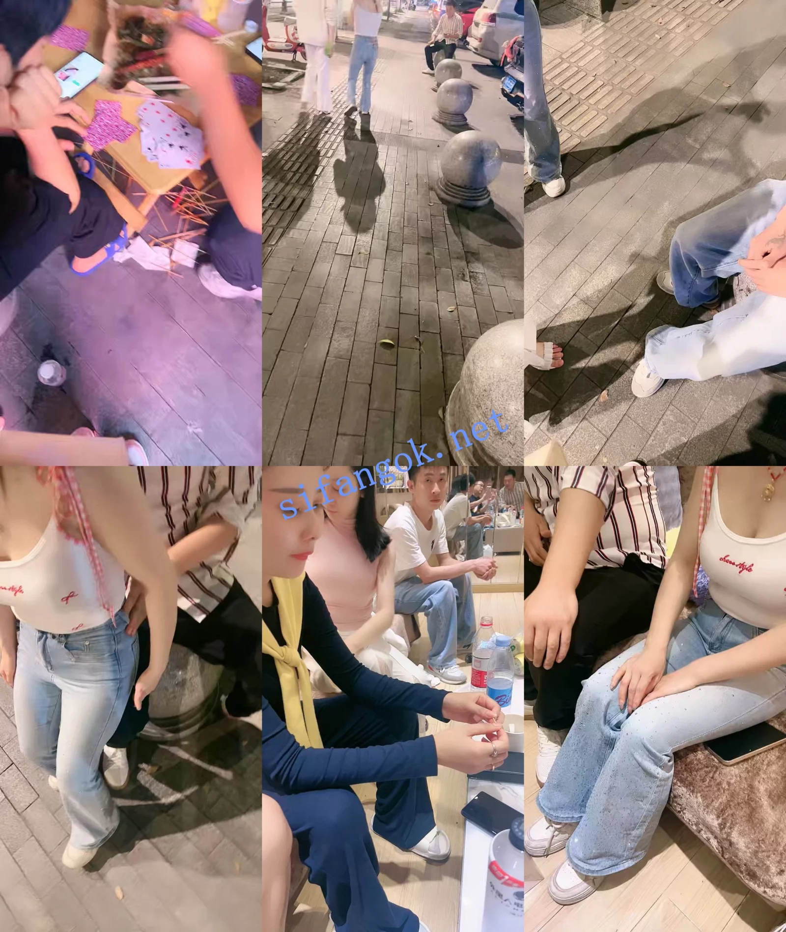 ♆♆【波衣野結熠】甜美闺蜜带新人~户外勾搭喝酒~惩罚啪啪